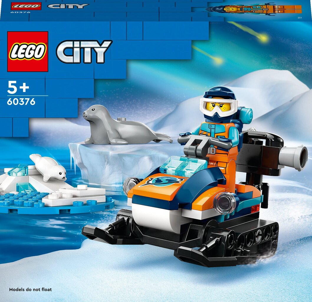 60376 LEGO® City Arktika avastaja mootorsaan hind ja info | Klotsid ja konstruktorid | kaup24.ee