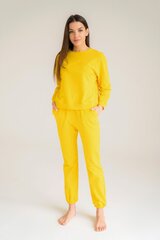 Naiste vabaaja komplekt Swatti Yellow, kollane цена и информация | Женские костюмы | kaup24.ee