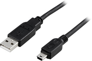 Deltaco USB-27S, USB-A, 3 m hind ja info | Kaablid ja juhtmed | kaup24.ee