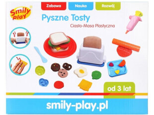 Набор Тостер, пластилин с формочками, Smily Play цена и информация | Развивающие игрушки | kaup24.ee
