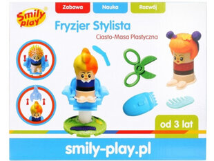 Набор Стилист, пластилин с формочками, Smily Play цена и информация | Развивающие игрушки | kaup24.ee