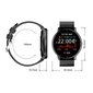 ZL02D Black hind ja info | Nutikellad (smartwatch) | kaup24.ee