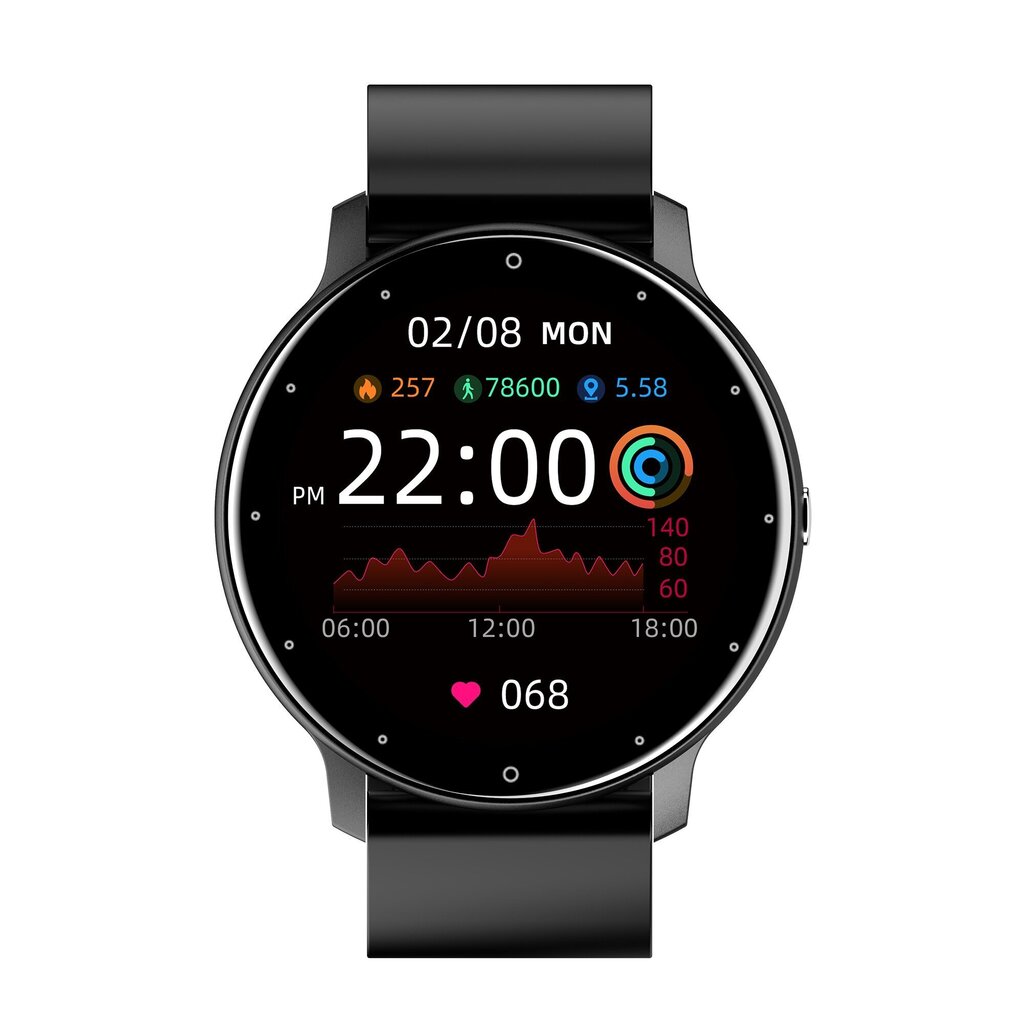 ZL02D Black hind ja info | Nutikellad (smartwatch) | kaup24.ee