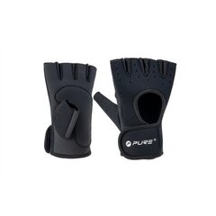 Тренировочные перчатки Pure2Improve, размер L/XL, черный цвет цена и информация | Перчатки для турника и фитнеса | kaup24.ee