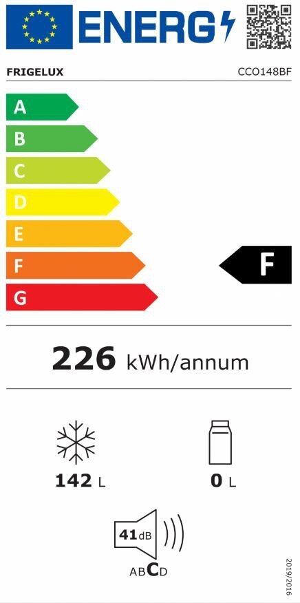 Frigelux CCO148BF hind ja info | Sügavkülmikud ja külmakirstud | kaup24.ee