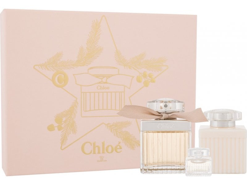 Komplekt Chloe Chloe: EDP naistele 75 ml + ihupiim 100 ml + miniversioon цена и информация | Naiste parfüümid | kaup24.ee