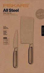 Fiskars All Steel Cleaver nugade komplekt, 2 tk. hind ja info | Noad ja tarvikud | kaup24.ee