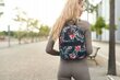 Naiste seljakott, lilleline hind ja info | Naiste käekotid | kaup24.ee
