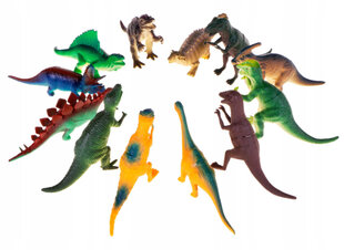 Набор фигурок динозавров JIn, 10-12 см цена и информация | Развивающие игрушки и игры | kaup24.ee
