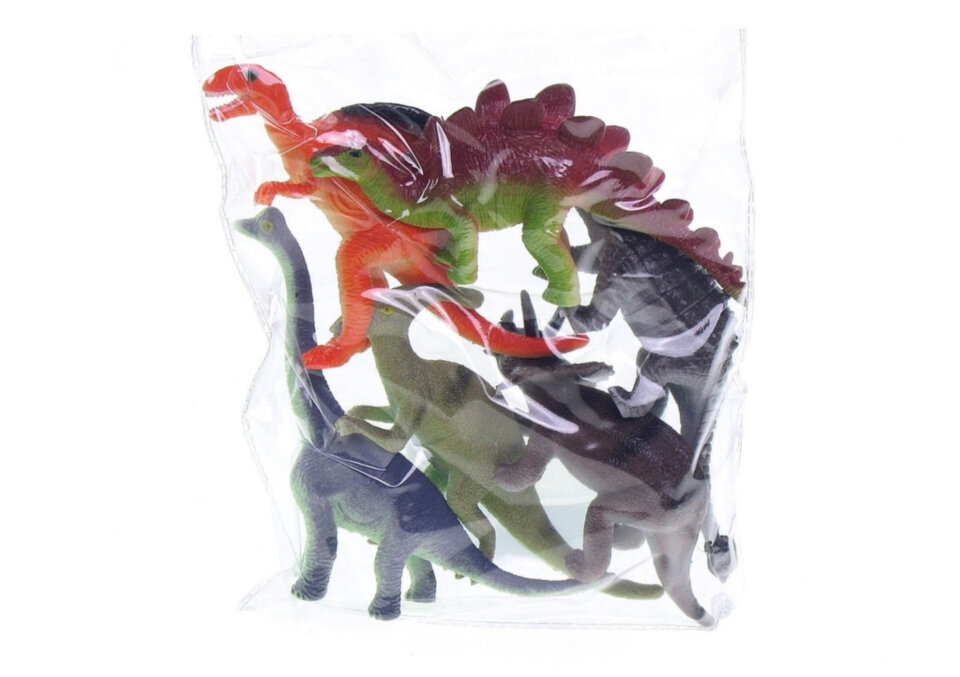 Kujude komplekt Dinosaurused Jin, 10 - 14 cm цена и информация | Arendavad mänguasjad | kaup24.ee
