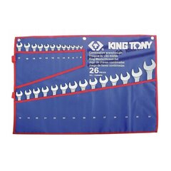 King Tony kombineeritud võtmete komplekt 6-32mm 26 tk. hind ja info | King Tony Sanitaartehnika, remont, küte | kaup24.ee