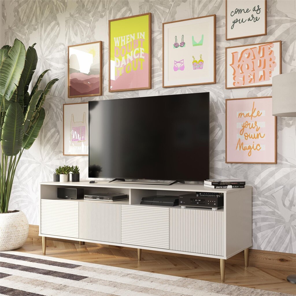 TV-laud Daphne, beeži värvi цена и информация | TV alused | kaup24.ee