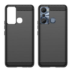 Carbon Case для Samsung Galaxy A6 ( A6 2018 ) черный цена и информация | Чехлы для телефонов | kaup24.ee