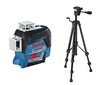 Joonlaser Bosch Line Laser GLL 3-80 C + BT150 statiiv hind ja info | Käsitööriistad | kaup24.ee