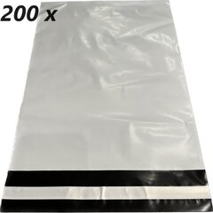 Kilest ümbrik liimiribaga LDPE 310x420+50 mm, pakis 200tk hind ja info | Kirjatarbed | kaup24.ee