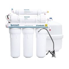 Питьевой фильтр обратного осмоса Ecosoft Standard PRO с минерализатором, MO550MECOSTD цена и информация | Фильтры для воды | kaup24.ee