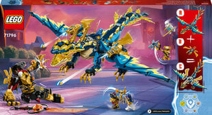 71796 LEGO® NINJAGO Elementide draakon vs. robotkeisrinna hind ja info | Klotsid ja konstruktorid | kaup24.ee