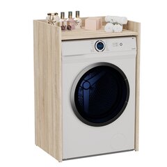 Шкафчик над стиральной машиной Top E Shop Pola NP, коричневый цвет цена и информация | Шкафчики для ванной | kaup24.ee