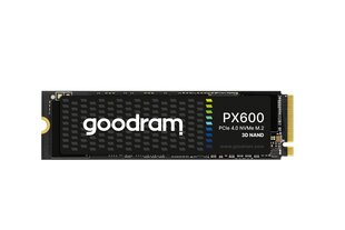 Goodram PX600, 500GB, M.2 2280 цена и информация | Внутренние жёсткие диски (HDD, SSD, Hybrid) | kaup24.ee