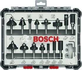 Freesikomplekt Bosch hind ja info | Käsitööriistad | kaup24.ee