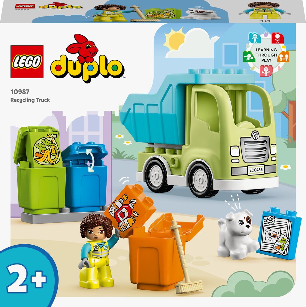 10987 LEGO® DUPLO prügiauto hind ja info | Klotsid ja konstruktorid | kaup24.ee