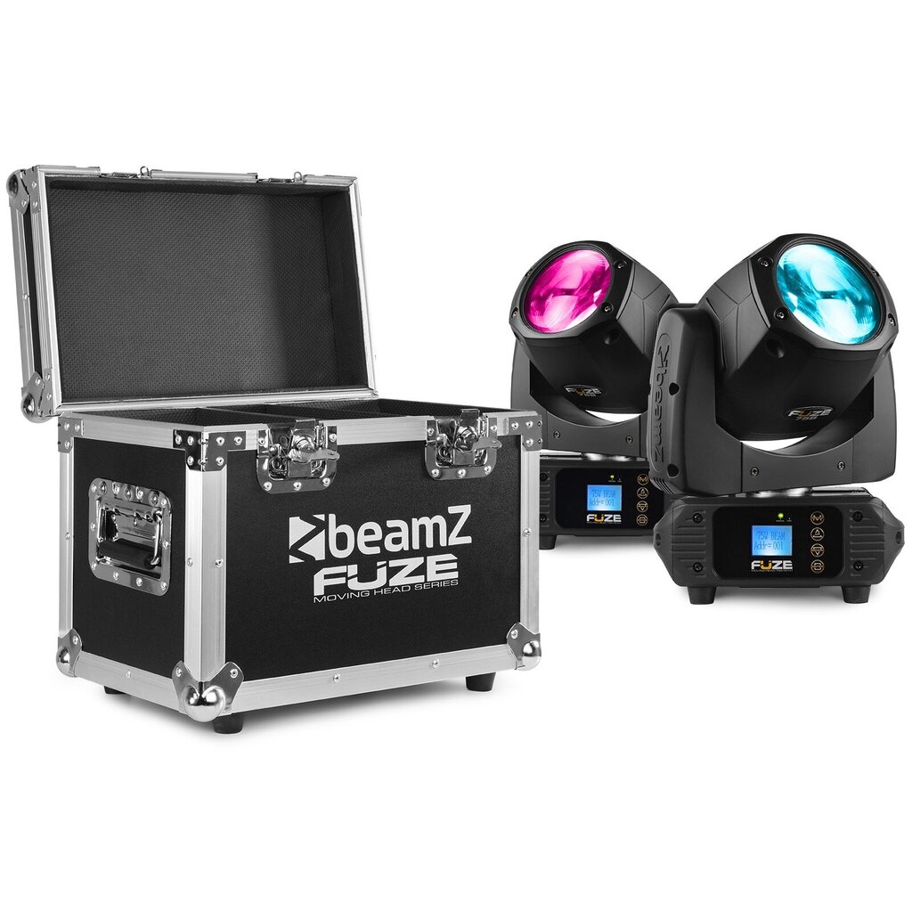 Liikuva pea komplekt BeamZ Fuze75B Beam 75W LED, 2-osaline, ümbris hind ja info | Peokaunistused | kaup24.ee