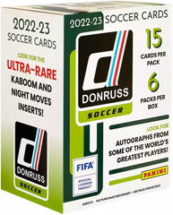 Jalgpallikaardid Panini Donruss Soccer 2022/2023 Blaster Box hind ja info | Hobikaardid | kaup24.ee