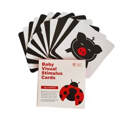Развивающие карточки, картинки для малышей 3-6 месяцев цена и информация | Игрушки для малышей | kaup24.ee