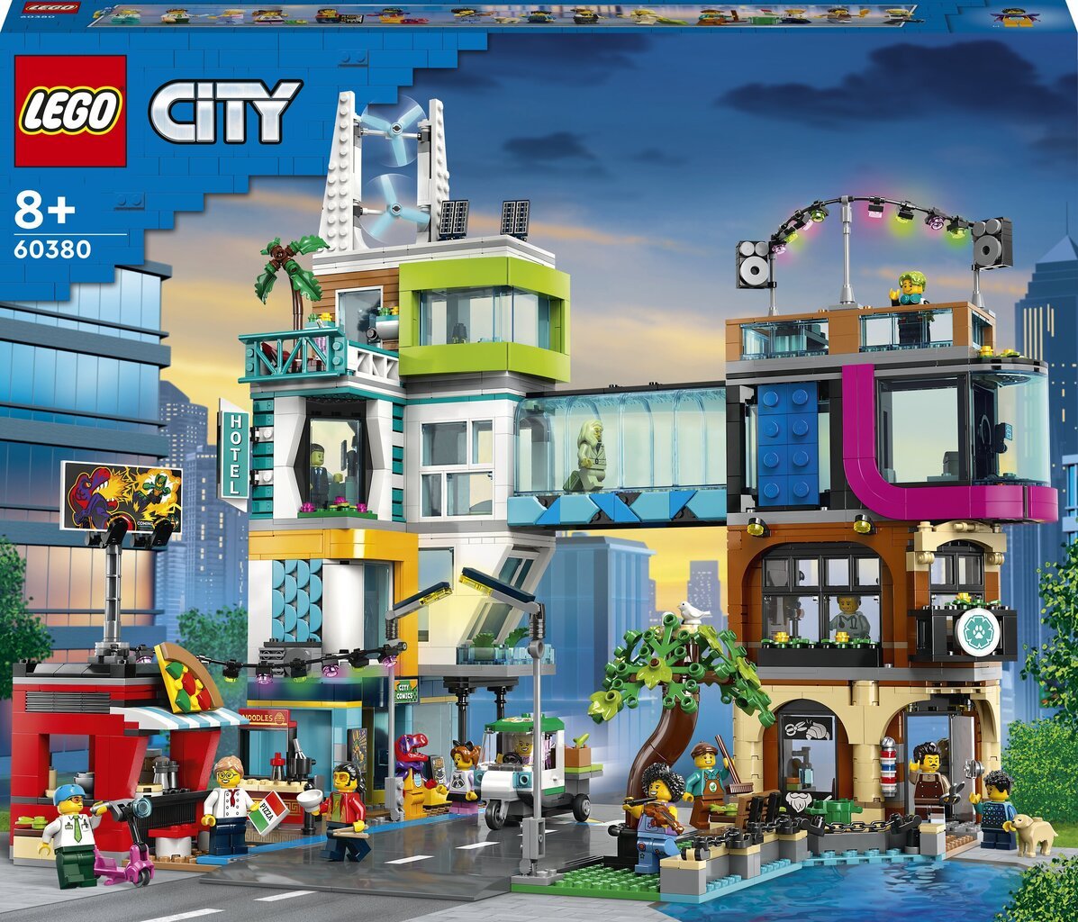 60380 LEGO® City Kesklinn цена и информация | Klotsid ja konstruktorid | kaup24.ee