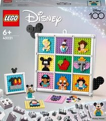 43221 LEGO® Disney sajand Disney animatsioonitegelasi цена и информация | Конструкторы и кубики | kaup24.ee