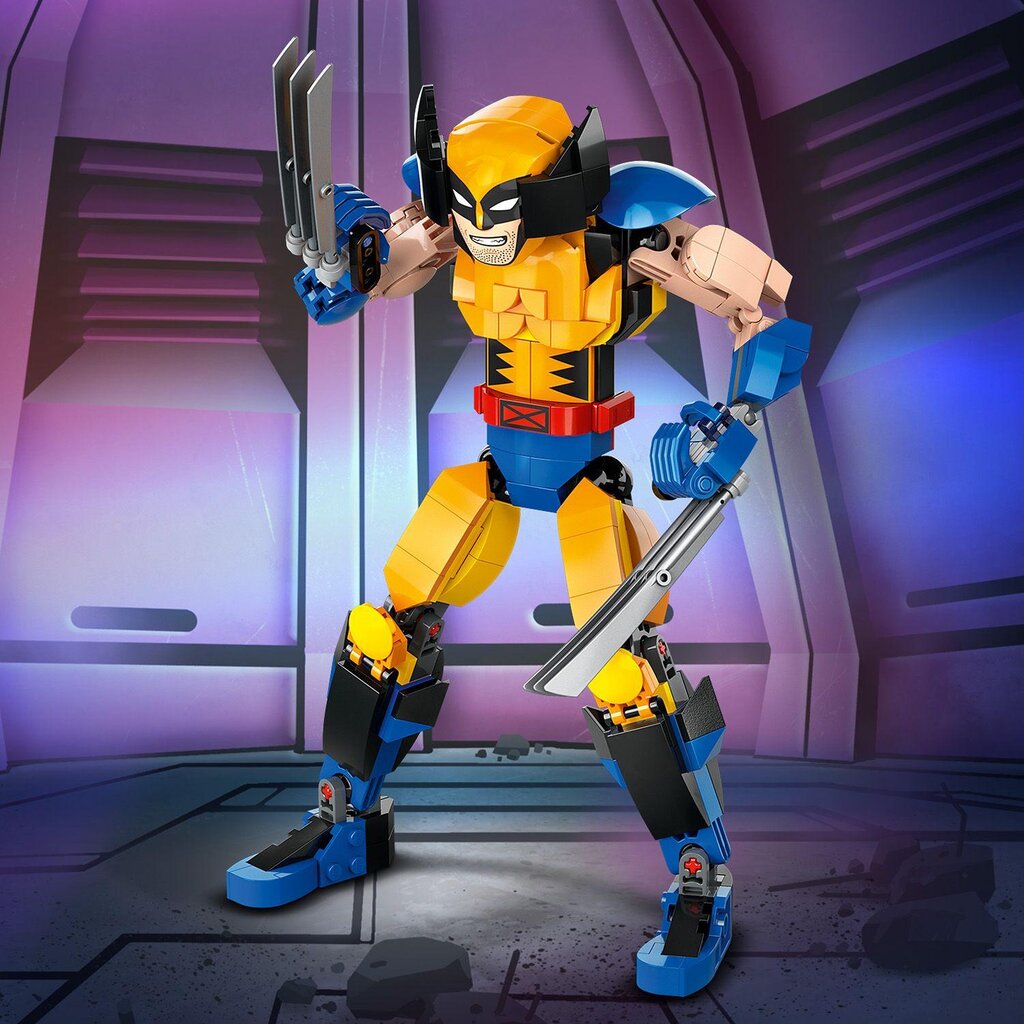 76257 LEGO® Marvel Wolverine ehitatav kuju hind ja info | Klotsid ja konstruktorid | kaup24.ee