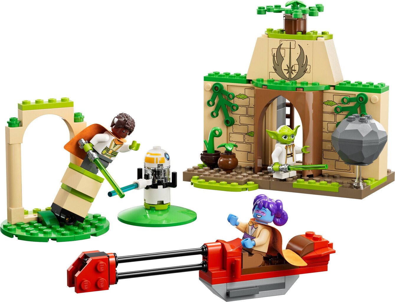 75358 LEGO® Star Warsi Tenu Jedi tempel цена и информация | Klotsid ja konstruktorid | kaup24.ee