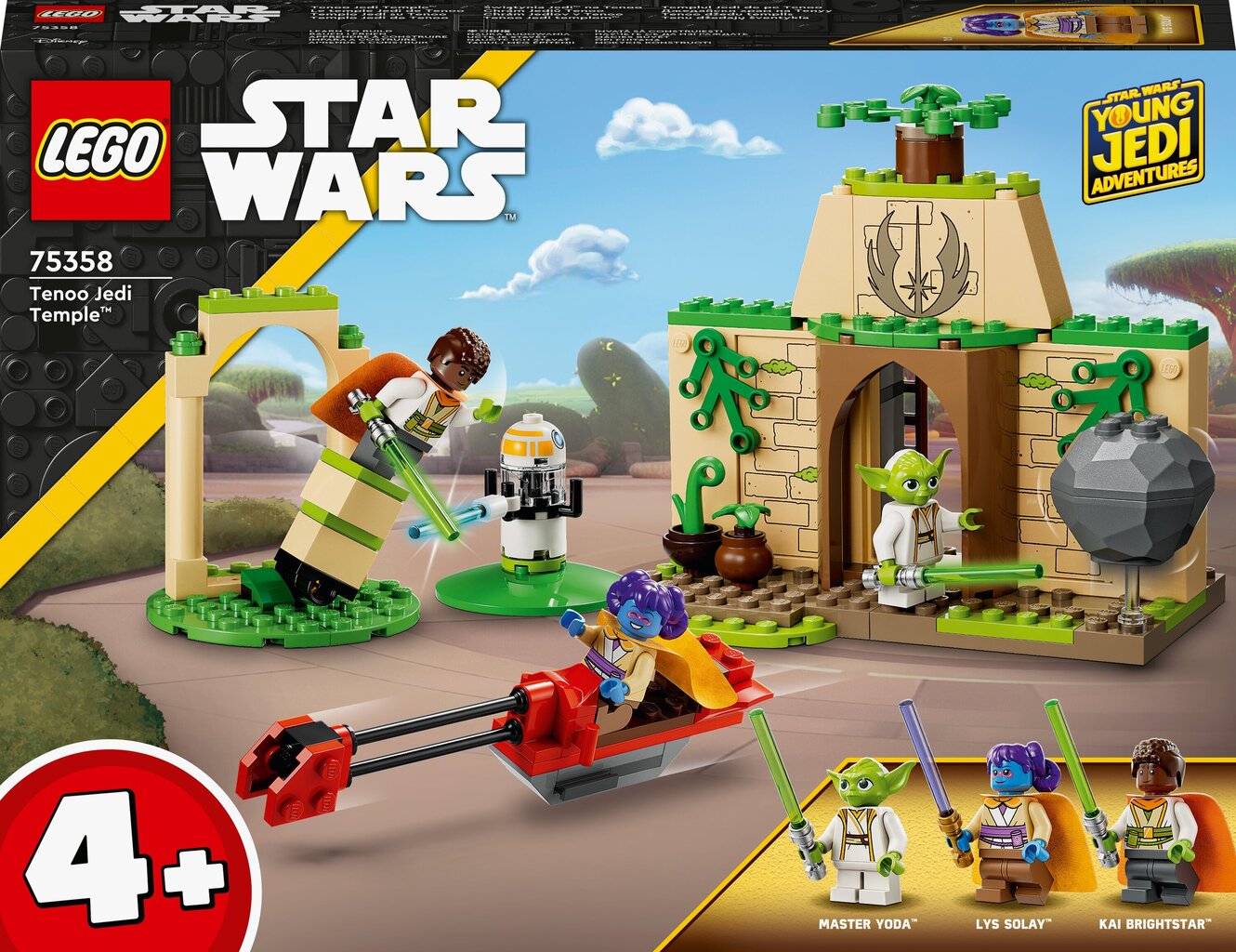 75358 LEGO® Star Warsi Tenu Jedi tempel hind ja info | Klotsid ja konstruktorid | kaup24.ee
