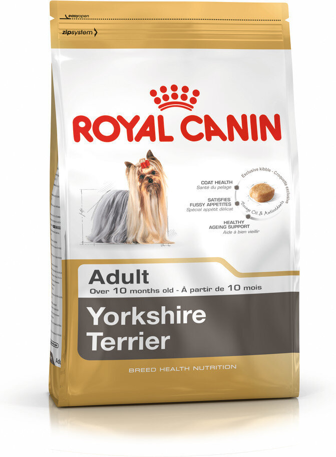 Kuivtoit täiskasvanud koertele ROYAL CANIN BHN Yorkshire terjer, 3kg цена и информация | Kuivtoit koertele | kaup24.ee