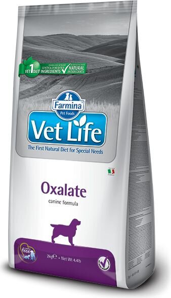 Kuivtoit koertele FARMINA Vet Life Oxalate Dog, 2kg цена и информация | Kuivtoit koertele | kaup24.ee