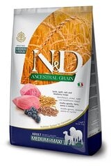 Farmina Pet Food N&D Ancestral Grain Canine 2,5 кг для взрослых ягнят цена и информация | Сухой корм для собак | kaup24.ee