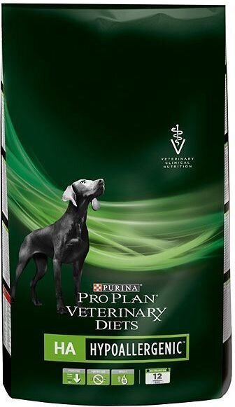 Kuivtoit koertele PURINA PRO PLAN VET DIETS HA Hüpoallergeenne 3kg цена и информация | Kuivtoit koertele | kaup24.ee