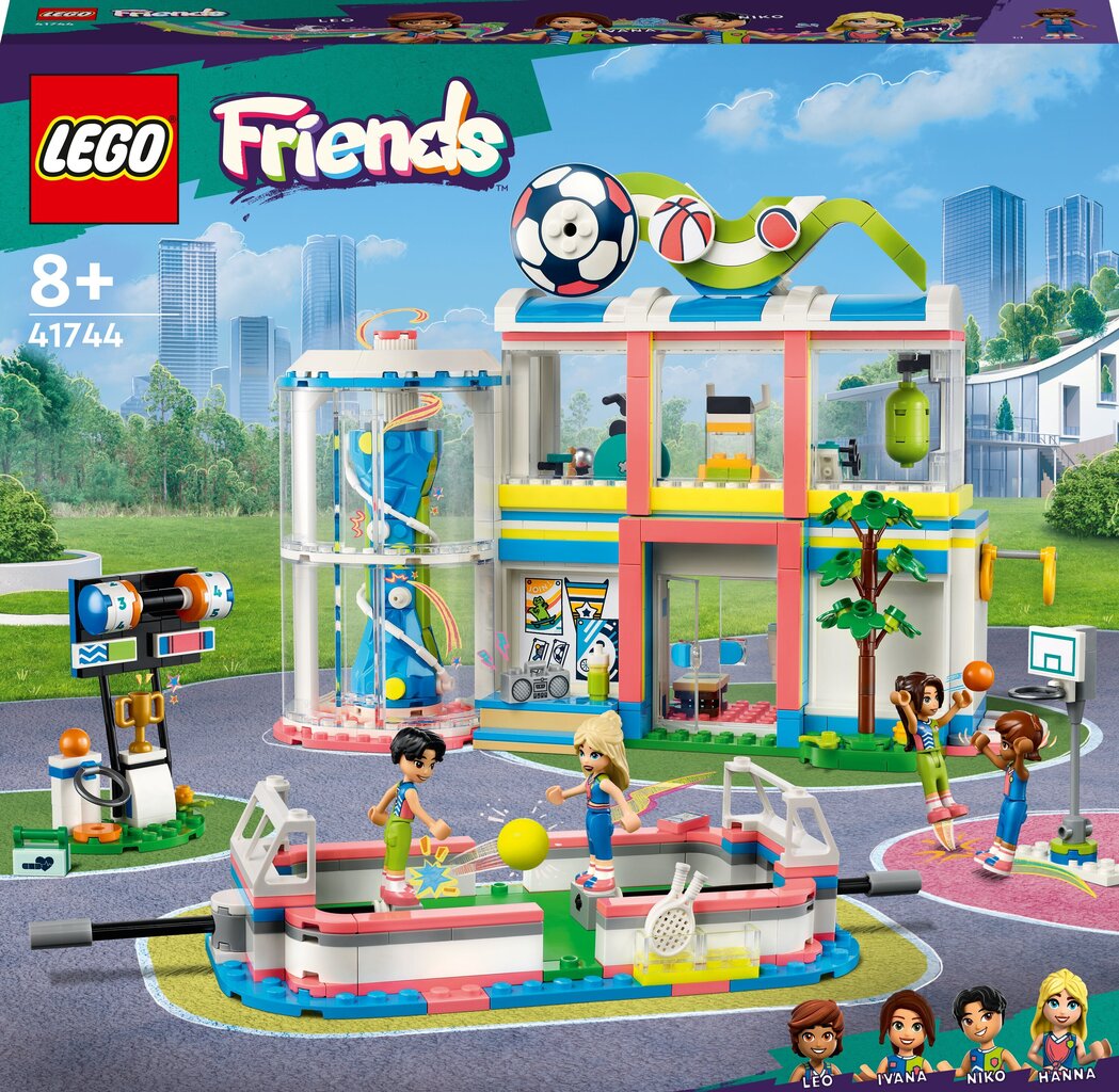 41744 LEGO® Friends Spordikeskus цена и информация | Klotsid ja konstruktorid | kaup24.ee