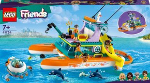 41734 LEGO® Friends Mere päästepaat hind ja info | Klotsid ja konstruktorid | kaup24.ee
