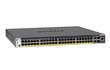 NETGEAR M4300-52G-PoE+ 550 W PSU juht L2/L3/L4 Gigabit Ethernet (10/100/1000) Power over Ethernet (PoE) 1U, must цена и информация | USB jagajad, adapterid | kaup24.ee