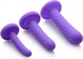 Dildode komplekt XR Brands Tri-Play, 3 tk цена и информация | Фаллоимитаторы | kaup24.ee