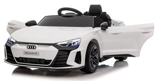Детский одноместный автомобиль Audi RS e-tron, белый цена и информация | Электромобили для детей | kaup24.ee