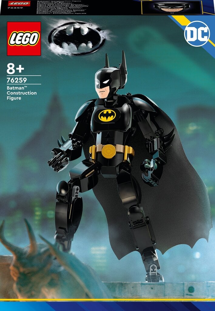 76259 LEGO® Super Heroes Batmani ehitatav figuriin цена и информация | Klotsid ja konstruktorid | kaup24.ee