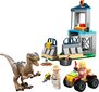 76957 LEGO® Jurassic World Velociraptori põgenemine hind ja info | Klotsid ja konstruktorid | kaup24.ee