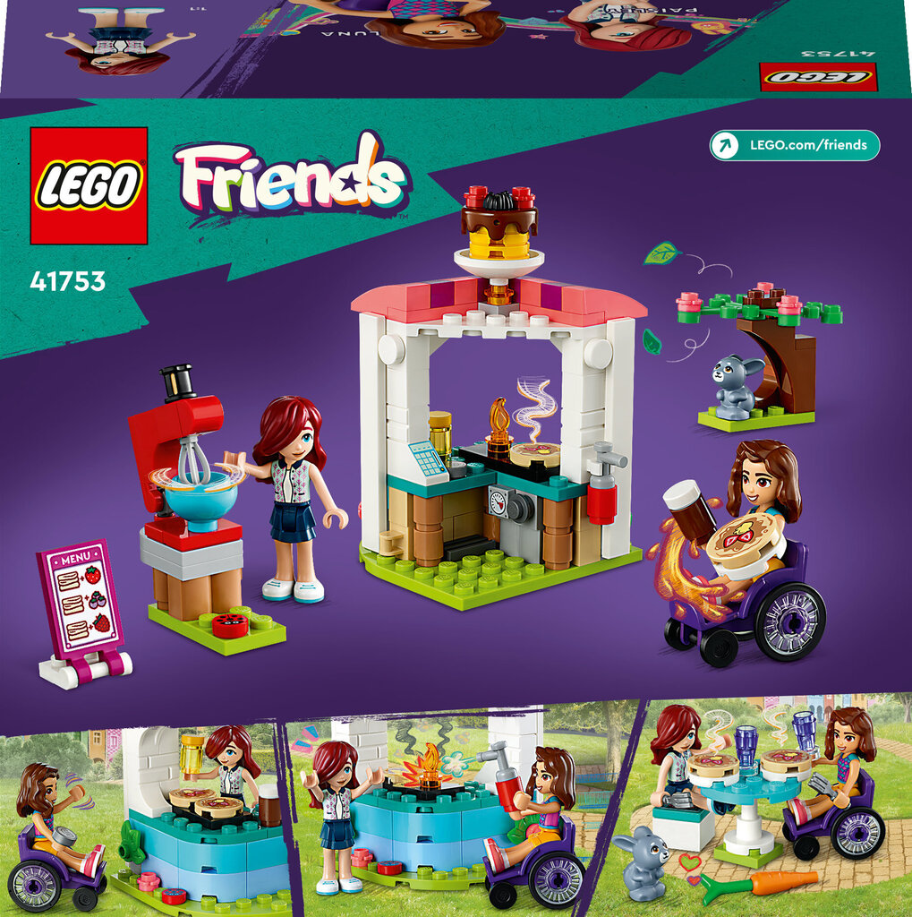 41753 LEGO® Friends Pannkoogipood цена и информация | Klotsid ja konstruktorid | kaup24.ee