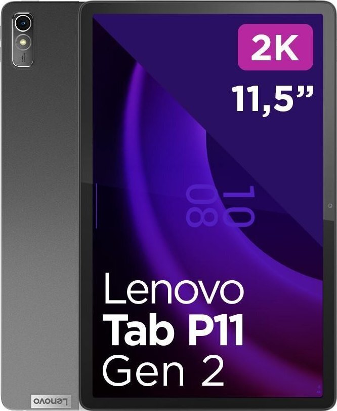 Lenovo Tab P11 LTE 6/128GB Grey ZABG0184PL цена и информация | Tahvelarvutid | kaup24.ee