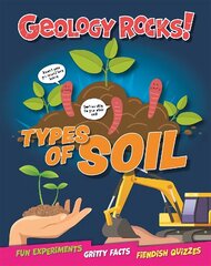 Geology Rocks!: Types of Soil цена и информация | Книги для подростков и молодежи | kaup24.ee