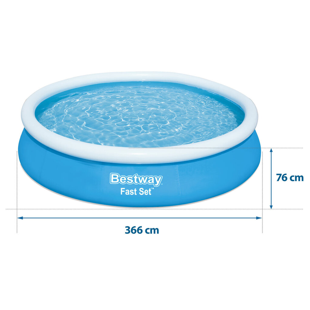 Laste välibassein, 366 x 76 cm. hind ja info | Basseinid | kaup24.ee