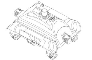Автоматический очиститель дна цена и информация | Аксессуары для бассейнов | kaup24.ee