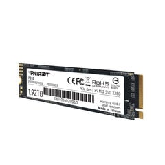 Память Patriot P310 M.2 1920 ГБ PCI Express 3.0 NVMe цена и информация | Внутренние жёсткие диски (HDD, SSD, Hybrid) | kaup24.ee